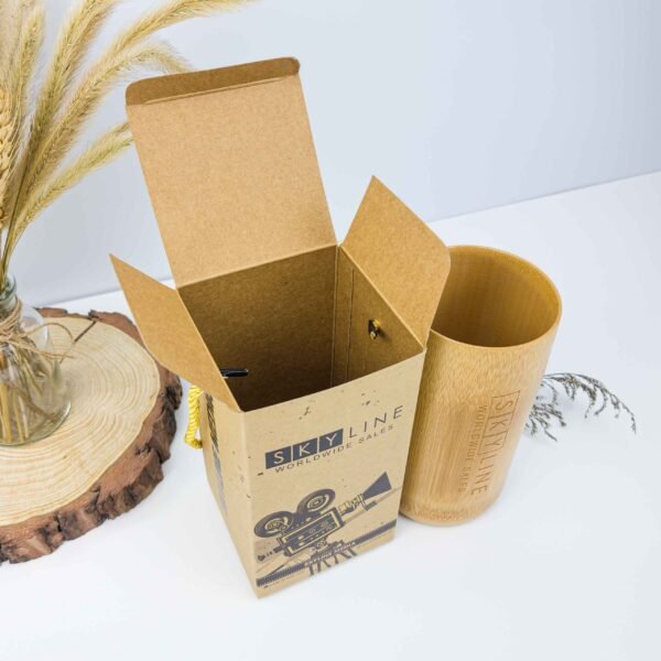 Bamboo Cup Engraved/Printed Logo ECO Gift - Image 6